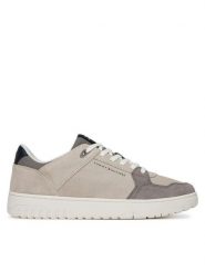 Tommy Hilfiger Sneakersy Basket Core Lite Suede FM0FM05519 Beżowy. Brązowe buty sportowe na co dzień męskie Tommy Hilfiger, m, bez wzorów, ze skóry, bez ramiączek, bez kaptura. Za 299.99 zł.