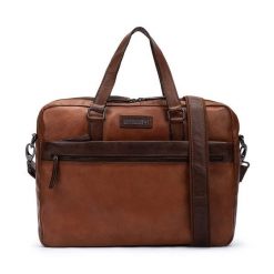 Torba na laptopa Pikolinos. Brązowe torby na laptopa męskie Pikolinos, bez wzorów, małe. Za 939.99 zł.