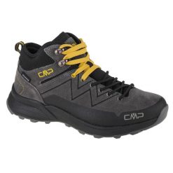Buty trekkingowe męskie, CMP Kaleepso Mid Hiking. Szare buty zimowe męskie CMP, bez wzorów, sportowe, bez obcasa, bez zapięcia. Za 329.00 zł.