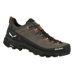 Buty Trekkingowe Męskie Salewa Alp Trainer 2 Gtx. Brązowe buty zimowe męskie Salewa, bez wzorów, z materiału, sportowe, bez obcasa, bez zapięcia. Za 928.00 zł.