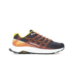 Mężczyźni Bieganie Buty Sportowe Merrell Moab Flight. Czarne buty do biegania męskie Merrell, bez wzorów, bez zapięcia, do biegania. W wyprzedaży za 524.65 zł.