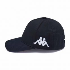 Czapka Kappa Bapov. Niebieskie czapki męskie Kappa, bez wzorów. Za 154.00 zł.