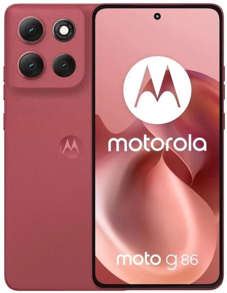 Smartfon Motorola Moto G86 5G 8/256GB Różowy (PB7L0110PL). Czerwone smartfony Motorola. Za 1,080.99 zł.