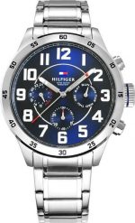 Zegarek Tommy Hilfiger Zegarek Męski Tommy Hilfiger 1791053 Niebieska tarcza. Niebieskie zegarki męskie Tommy Hilfiger. Za 476.56 zł.