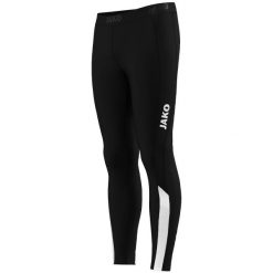 Legginsy Jako Power. Białe legginsy męskie Jako, bez wzorów, z materiału, do piłki nożnej. Za 283.50 zł.