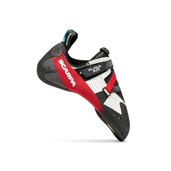 Buty wspinaczkowe Scarpa Furia Air. Czerwone buty trekkingowe męskie Scarpa, bez wzorów, bez zapięcia, trekkingowe. Za 682.49 zł.