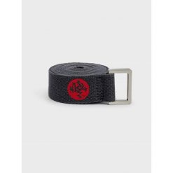 Pasek do jogi Manduka unfold 182cm - Thunder. Szare paski męskie MANDUKA, bez wzorów, sportowe. Za 49.99 zł.