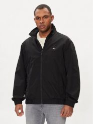 Tommy Jeans Kurtka bomber Essential DM0DM17982 Czarny Regular Fit. Czarne kurtki męskie Tommy Jeans, m, bez wzorów, z jeansu, bez ramiączek, bez kaptura. Za 539.99 zł.