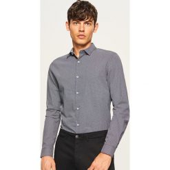 Koszula z mikroprintem regular fit - Granatowy. Koszule męskie marki Giacomo Conti. Za 89.99 zł.