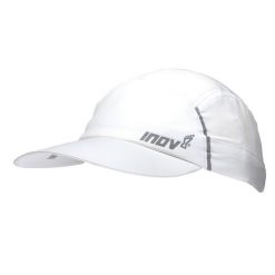Czapka z daszkiem Inov-8 Race Elite Peak 2.0. Białe czapki męskie Inov-8, bez wzorów. Za 101.99 zł.