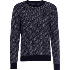 Club Monaco DIAGONAL HERRINGBONE CREW Sweter black/grey. Swetry męskie marki Club Monaco. W wyprzedaży za 623.20 zł.