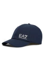 EA7 Emporio Armani Czapka z daszkiem 7X000106 AF13554 MB191 Granatowy. Niebieskie czapki męskie EA7 Emporio Armani, bez wzorów, z materiału. Za 239.99 zł.
