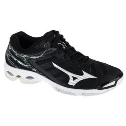 Męskie Buty Do Siatkówki Voltage Wave. Białe buty trekkingowe męskie Mizuno, bez wzorów, sportowe, bez obcasa, bez zapięcia. Za 539.99 zł.