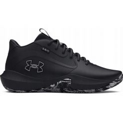 Buty sportowe do koszykówki Under Armour LOCKDOWN 7. Czarne buty do biegania męskie Under Armour, bez wzorów, bez zapięcia, do koszykówki. W wyprzedaży za 247.00 zł.