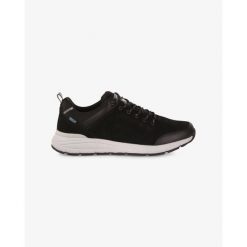 Krótkie buty sportowe unisex Kilpi MERAPI LOW WP-U. Czarne buty trekkingowe męskie Kilpi, bez wzorów, z nylonu, sportowe, bez obcasa, bez zapięcia. Za 370.41 zł.