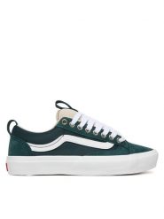 Vans Tenisówki Skate Old Skool 36 + VN000D5REKD1 Zielony. Zielone trampki męskie Vans, bez wzorów, ze skóry, bez zapięcia. Za 369.99 zł.