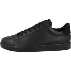 Buty do chodzenia męskie Ecco 052 Street Lite. Czarne buty sportowe na co dzień męskie ecco, m, bez wzorów, z gumy, street, bez ramiączek, bez kaptura, trekkingowe. Za 694.00 zł.