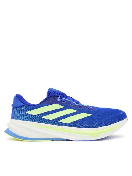 Adidas Buty do biegania Supernova Rise 2 JQ7704 Niebieski. Niebieskie buty do biegania męskie ADIDAS, bez wzorów, z materiału, bez zapięcia, do biegania. Za 449.99 zł.