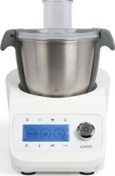 Robot kuchenny Livoo LIVOO DOP219W - Robot wielofunkcyjny Super Cooker - Predkosci 12 - 125 do 5000 obr./min - Miska ze stali nierdzewnej 3,5L - 1000W. Roboty kuchenne Livoo. Za 1,724.38 zł.