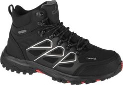 Buty trekkingowe męskie Campus Kamet High czarne r. 44. Czarne buty trekkingowe męskie Campus, bez wzorów, bez zapięcia. Za 288.99 zł.
