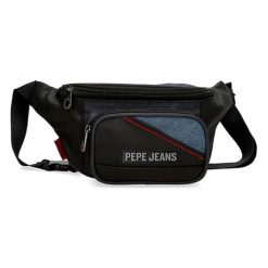 Saszetka w kolorze ciemnoszarym - (S)35 x (W)13 x (G)5 cm. Szare saszetki męskie Pepe Jeans Accessories, bez wzorów, z materiału, przez ramię. W wyprzedaży za 54.95 zł.