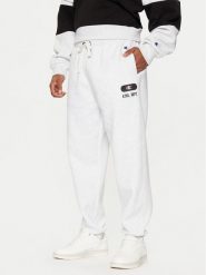 Champion Spodnie dresowe 220434 Szary Loose Fit. Szare spodnie dresowe męskie CHAMPION, bez wzorów, z bawełny. Za 179.99 zł.