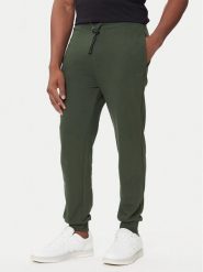 HUGO Spodnie dresowe Dayote232 50489617 Zielony Regular Fit. Zielone spodnie dresowe męskie Hugo, bez wzorów, z bawełny. Za 369.99 zł.