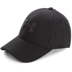 Czapka Under Armour Blitzing 3.0. Czarne czapki męskie Under Armour, bez wzorów, sportowe. Za 179.50 zł.