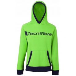 Męska bluza z kapturem Tecnifibre Fleece Hoodie. Zielone bluzy z kapturem męskie TECNIFIBRE, m, bez wzorów, z kapturem. W wyprzedaży za 99.99 zł.