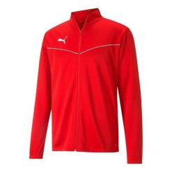 Męska Kurtka Treningowa TeamRISE. Czerwone kurtki treningowe męskie Puma, m, bez wzorów, bez kaptura, trekkingowe. Za 208.99 zł.