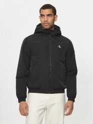 Calvin Klein Jeans Kurtka przejściowa Harrington J30J325596 Czarny Regular Fit. Czarne kurtki męskie Calvin Klein Jeans, m, bez wzorów, z jeansu, bez ramiączek, bez kaptura. Za 449.99 zł.