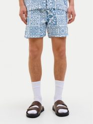 Jack & Jones Szorty kąpielowe Maui 12277730 Błękitny Regular Fit. Niebieskie kąpielówki męskie Jack & Jones, bez wzorów, z syntetyku. Za 59.99 zł.