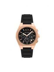 Armani Exchange Zegarek Sync AX4190 Czarny. Czarne, analogowe zegarki męskie Armani Exchange. Za 889.99 zł.
