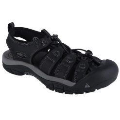 Sandały męskie, Keen Newport. Czarne buty zimowe męskie Keen, z materiału, bez zapięcia. Za 535.00 zł.