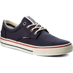 Tenisówki TOMMY JEANS - Textile Sneaker EM0EM00001 Ink 006. Trampki męskie marki Tommy Jeans. W wyprzedaży za 199.00 zł.