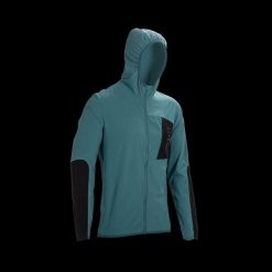 Kurtka rowerowa LEATT Jacket MTB Trail 1.0. Niebieskie kurtki treningowe męskie LEATT, bez wzorów, bez kaptura, rowerowe. Za 449.00 zł.