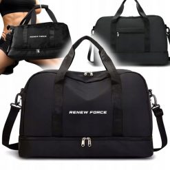 Torba sportowa FLY-13 Dla Sportowców BAGAŻ PODRĘCZNY DO SAMOLOTU. Torby sportowe męskie PELLUCCI, bez wzorów. Za 85.99 zł.