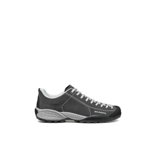 Buty turystyczne SCARPA Mojito. Szare buty trekkingowe męskie Scarpa, bez wzorów, sportowe, bez obcasa, bez zapięcia. Za 569.99 zł.