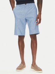 Tom Tailor Szorty materiałowe 1044712 Niebieski Regular Fit. Niebieskie szorty męskie Tom Tailor, bez wzorów, z bawełny. Za 129.99 zł.