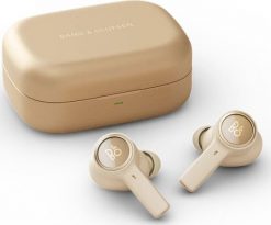 Słuchawki Bang & Olufsen Beoplay EX złote. Żółte słuchawki bluetooth BANG & OLUFSEN. Za 1,386.32 zł.
