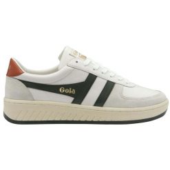 Sneakersy Gola Grandslam Classic. Białe buty sportowe na co dzień męskie Gola, m, bez wzorów, bez ramiączek, bez kaptura. Za 446.50 zł.