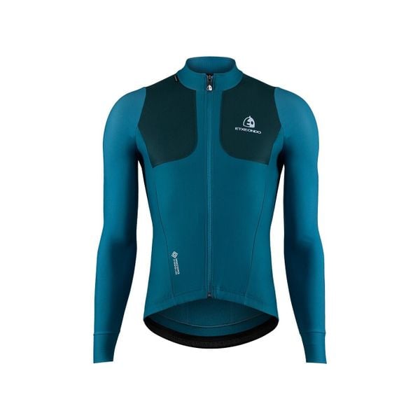 Kurtka Etxeondo Teknika Gore-Tex WindStopper. Zielone kurtki męskie ETXEONDO, bez wzorów, z gore-texu, sportowe, bez ramiączek, bez kaptura. Za 889.50 zł.
