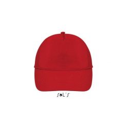 Czapka Sol's Buzz. Czerwone czapki męskie SOL'S, bez wzorów. Za 20.00 zł.
