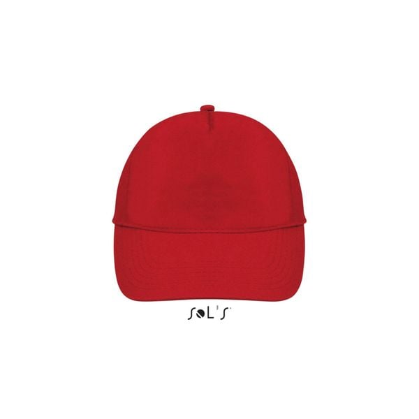 Czapka Sol's Buzz. Czerwone czapki męskie SOL'S, bez wzorów. Za 20.00 zł.