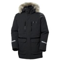 Parka Helly Hansen Varanger. Czarne parki męskie Helly Hansen, na zimę, m, bez wzorów, z syntetyku, bez kaptura. Za 1,853.00 zł.