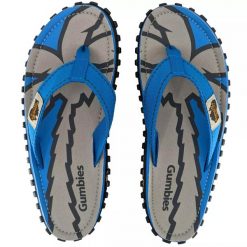 Japonki GUMBIES ISLANDER FLIP-FLOPS UNISEX. Niebieskie klapki i japonki męskie Gumbies, bez wzorów. Za 89.99 zł.