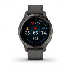 Zegarek Garmin Venu 2S Slate Silver Graphite. Szare zegarki sportowe Garmin. Za 1,427.99 zł.