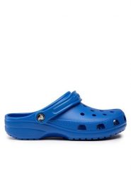 Crocs Klapki Classic 10001 Niebieski. Niebieskie klapki i japonki męskie Crocs, bez wzorów, z tworzywa sztucznego. Za 169.99 zł.