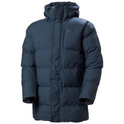 Parka Helly Hansen Alby Puffy. Niebieskie parki męskie Helly Hansen, m, bez wzorów, z puchu, bez kaptura. W wyprzedaży za 1,192.00 zł.
